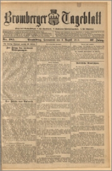 Bromberger Tageblatt. J. 37, 1913, nr 185