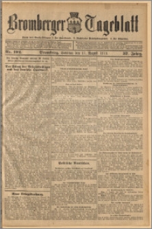 Bromberger Tageblatt. J. 37, 1913, nr 192