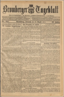 Bromberger Tageblatt. J. 37, 1913, nr 194