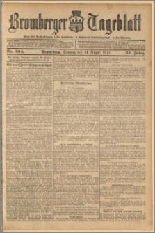 Bromberger Tageblatt. J. 37, 1913, nr 204