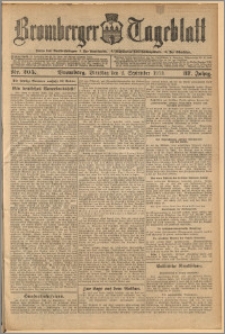 Bromberger Tageblatt. J. 37, 1913, nr 205