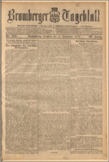 Bromberger Tageblatt. J. 37, 1913, nr 216