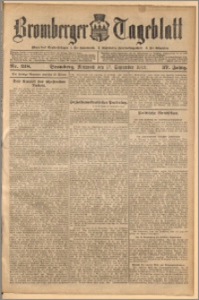 Bromberger Tageblatt. J. 37, 1913, nr 218