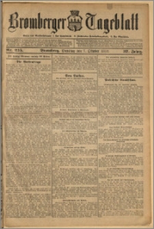 Bromberger Tageblatt. J. 37, 1913, nr 235