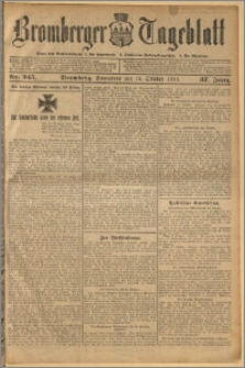 Bromberger Tageblatt. J. 37, 1913, nr 245
