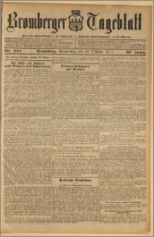 Bromberger Tageblatt. J. 37, 1913, nr 249