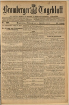 Bromberger Tageblatt. J. 37, 1913, nr 260