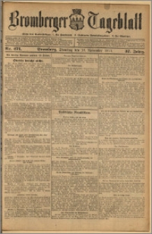 Bromberger Tageblatt. J. 37, 1913, nr 271