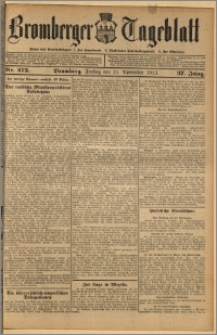 Bromberger Tageblatt. J. 37, 1913, nr 273