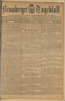 Bromberger Tageblatt. J. 37, 1913, nr 274