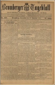 Bromberger Tageblatt. J. 37, 1913, nr 278
