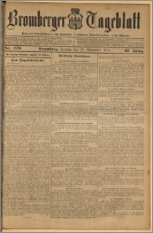 Bromberger Tageblatt. J. 37, 1913, nr 279