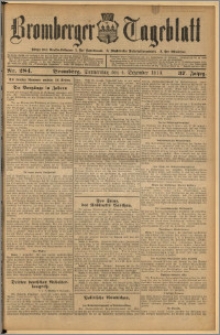 Bromberger Tageblatt. J. 37, 1913, nr 284