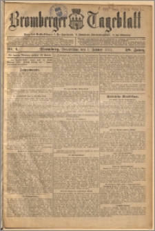 Bromberger Tageblatt. J. 38, 1914, nr 1