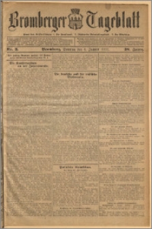 Bromberger Tageblatt. J. 38, 1914, nr 3