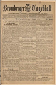 Bromberger Tageblatt. J. 38, 1914, nr 7