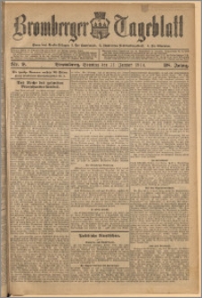 Bromberger Tageblatt. J. 38, 1914, nr 9