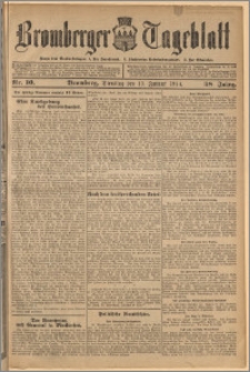 Bromberger Tageblatt. J. 38, 1914, nr 10