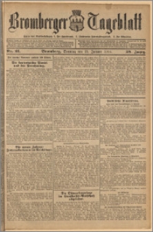 Bromberger Tageblatt. J. 38, 1914, nr 21