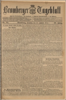 Bromberger Tageblatt. J. 38, 1914, nr 22