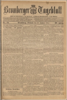 Bromberger Tageblatt. J. 38, 1914, nr 23