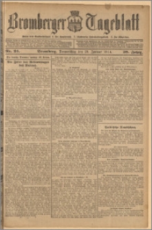 Bromberger Tageblatt. J. 38, 1914, nr 24