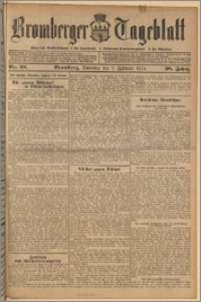Bromberger Tageblatt. J. 38, 1914, nr 28