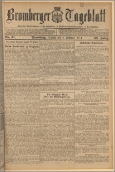 Bromberger Tageblatt. J. 38, 1914, nr 31