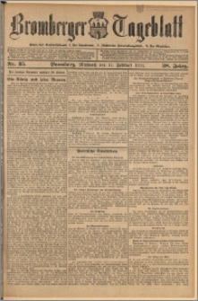 Bromberger Tageblatt. J. 38, 1914, nr 35