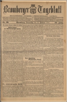 Bromberger Tageblatt. J. 38, 1914, nr 36