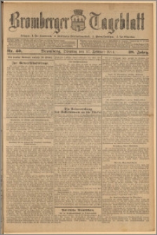 Bromberger Tageblatt. J. 38, 1914, nr 40