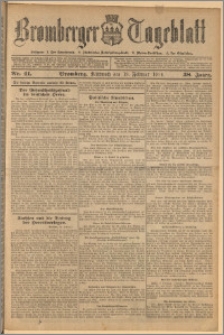 Bromberger Tageblatt. J. 38, 1914, nr 41