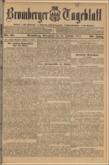 Bromberger Tageblatt. J. 38, 1914, nr 50