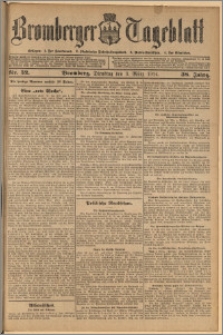 Bromberger Tageblatt. J. 38, 1914, nr 52