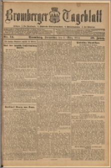 Bromberger Tageblatt. J. 38, 1914, nr 54