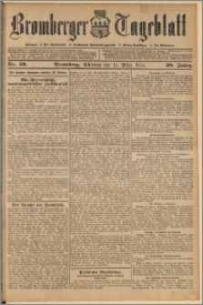 Bromberger Tageblatt. J. 38, 1914, nr 59