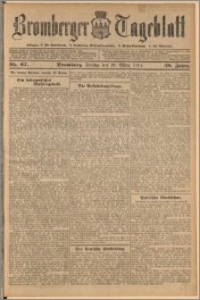Bromberger Tageblatt. J. 38, 1914, nr 67