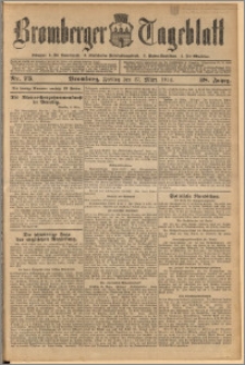 Bromberger Tageblatt. J. 38, 1914, nr 73
