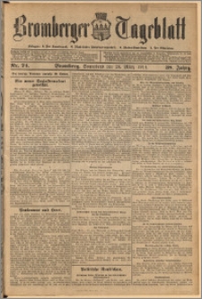 Bromberger Tageblatt. J. 38, 1914, nr 74