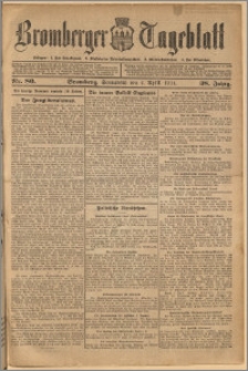 Bromberger Tageblatt. J. 38, 1914, nr 80