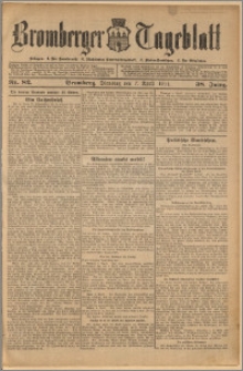Bromberger Tageblatt. J. 38, 1914, nr 82