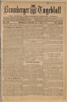 Bromberger Tageblatt. J. 38, 1914, nr 83