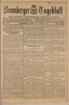 Bromberger Tageblatt. J. 38, 1914, nr 85