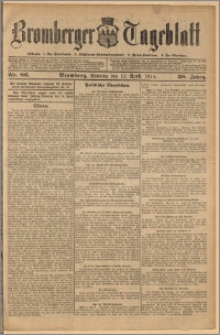Bromberger Tageblatt. J. 38, 1914, nr 86