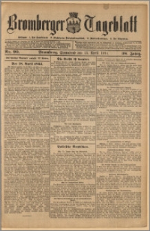 Bromberger Tageblatt. J. 38, 1914, nr 90