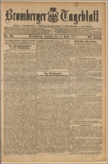 Bromberger Tageblatt. J. 38, 1914, nr 91