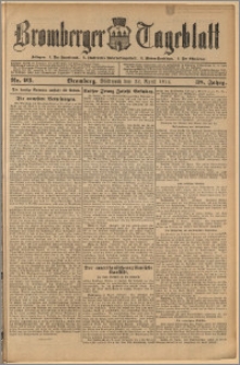 Bromberger Tageblatt. J. 38, 1914, nr 93