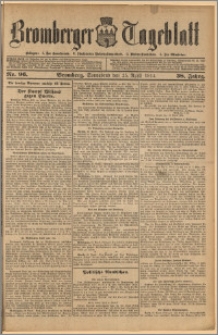 Bromberger Tageblatt. J. 38, 1914, nr 96