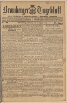 Bromberger Tageblatt. J. 38, 1914, nr 97