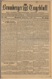 Bromberger Tageblatt. J. 38, 1914, nr 113